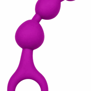 Chapelet Anal 3 Boules Fuchsia Silicone 1 dosette de lubrifiant — Pocket Pleasure
