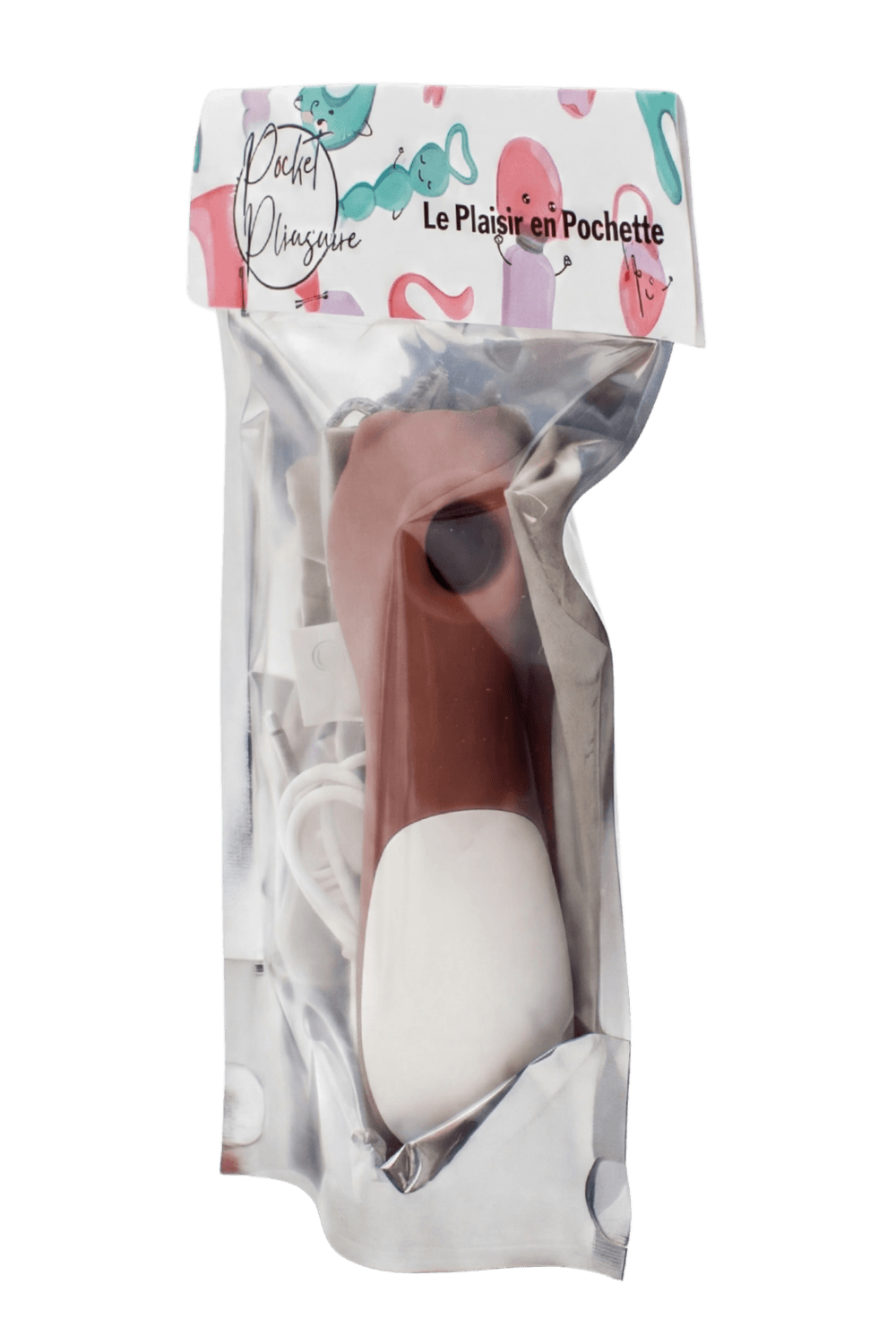 Stimulateur de clitoris Teddy Bear Pocket Pleasure 1 dosette de lubrifiant – Image 5
