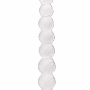Chapelet Anal en Verre Transparent 1 dosette de lubrifiant — Pocket Pleasure