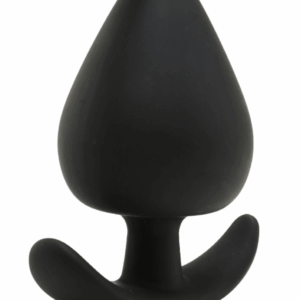 Plug Anal Silicone Noir XS Pocket Pleasure 1 dosette de lubrifiant