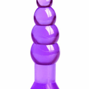 Plug Anal Ventouse Boules Jelly 11 cm Pocket Pleasure 1 dosette lubrifiant