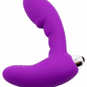 Vibromasseur anal violet stimulateur de prostate Pocket Pleasure 1 dosette lubrifiant