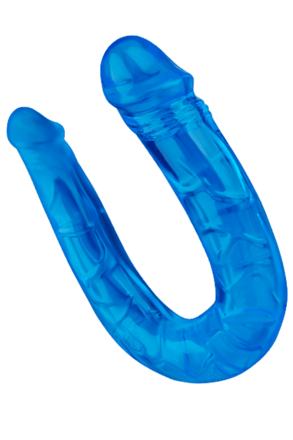 Double Dong Flexible Bleu Pocket Pleasure 1 dosette de lubrifiant – Image 5