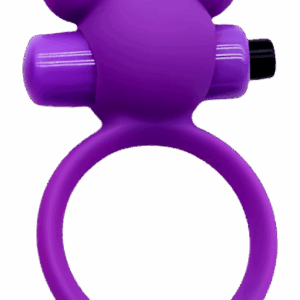 Anneau Vibrant Ourson Violet 1 dosette de lubrifiant — Pocket Pleasure
