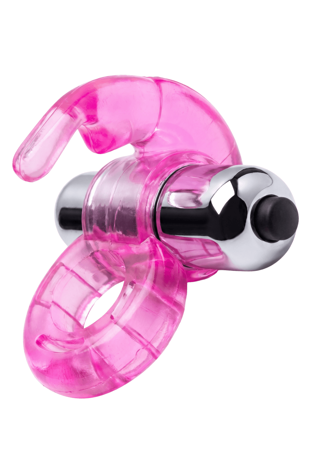 Anneau Vibrant Lapin Rose 1 dosette lubrifiant — Pocket Pleasure