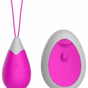 Œuf Vibrant Télécommandé 10 Modes Fuchsia 1 dosette de lubrifiant — Pocket Pleasure