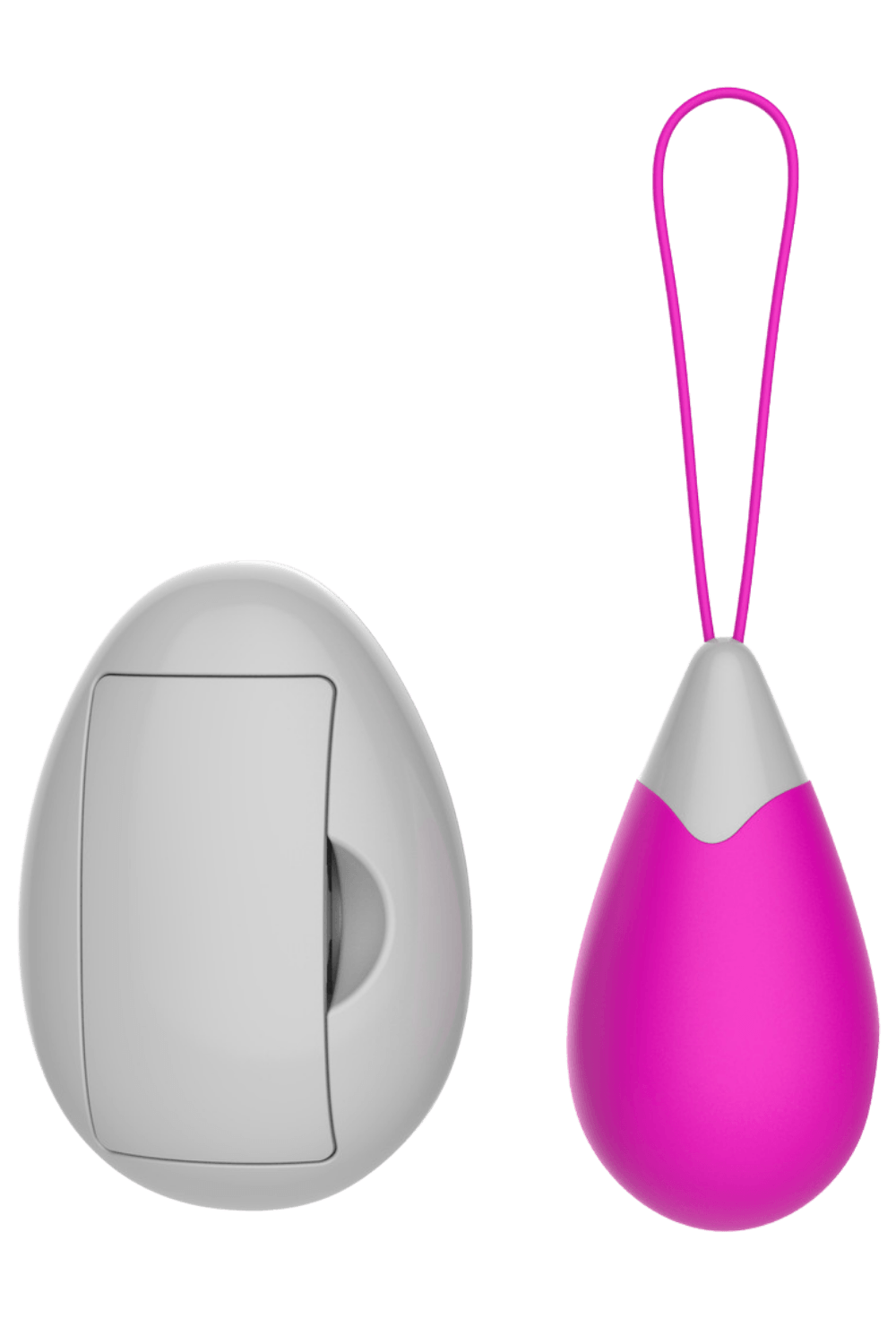 Œuf Vibrant Télécommandé 10 Modes Fuchsia 1 dosette de lubrifiant — Pocket Pleasure