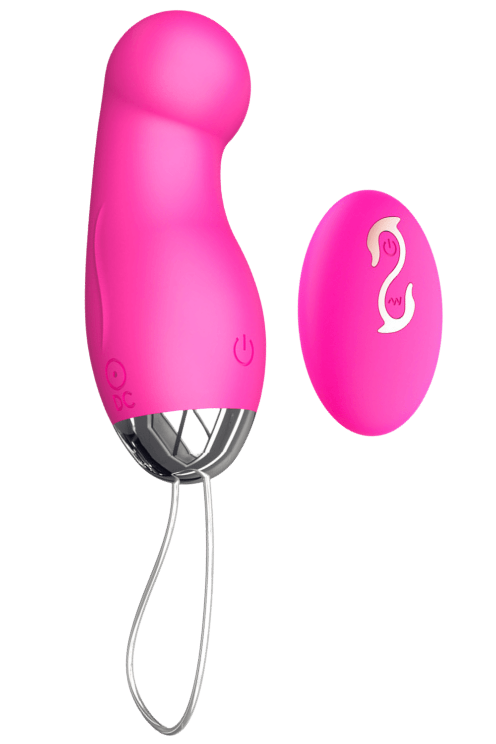 Œuf Vibrant Télécommandé 10 Modes Rose 1 dosette de lubrifiant — Pocket Pleasure