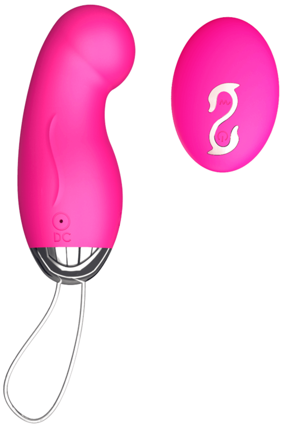Œuf Vibrant Télécommandé 10 Modes Rose 1 dosette de lubrifiant — Pocket Pleasure