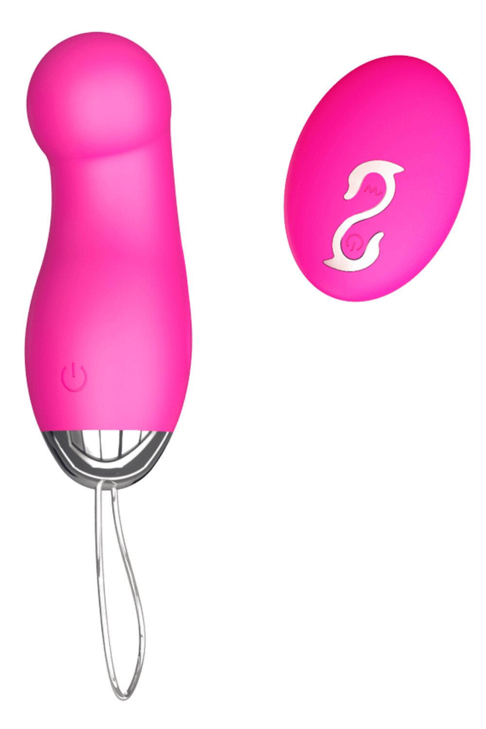 Œuf Vibrant Télécommandé 10 Modes Rose 1 dosette de lubrifiant — Pocket Pleasure