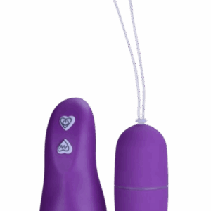 Œuf Vibrant Télécommandé 7 Vitesses Violet 1 dosette de lubrifiant — Pocket Pleasure