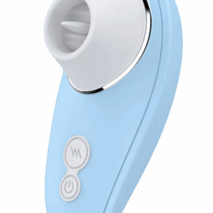 Stimulateur Clitoridien à Langue Bleu 1 dosette de lubrifiant — Pocket Pleasure