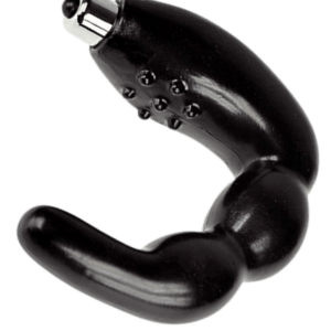 Stimulateur de Prostate Vibrant Noir 1 dosette lubrifiant — Pocket Pleasure