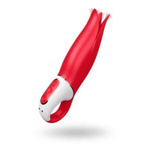 Vibromasseur Satisfyer Vibes Power Flower – Rouge