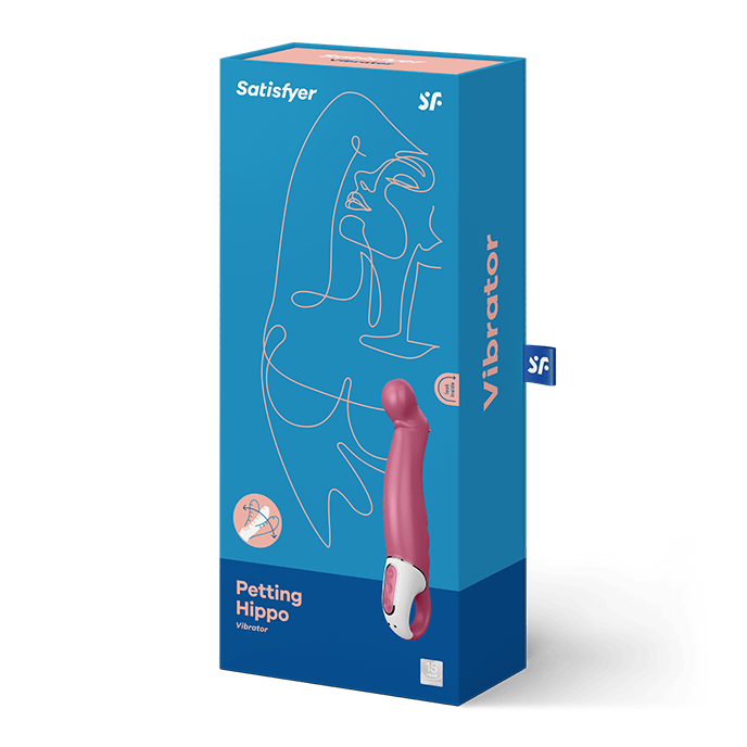 Vibromasseur Satisfyer Vibes Petting Hippo – Rose