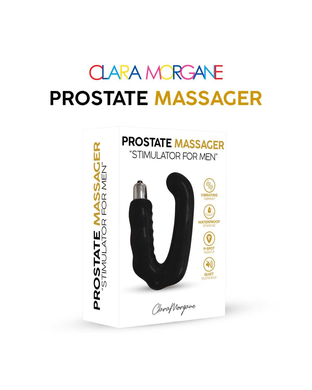 Stimulateur de prostate Clara Morgane - Noir