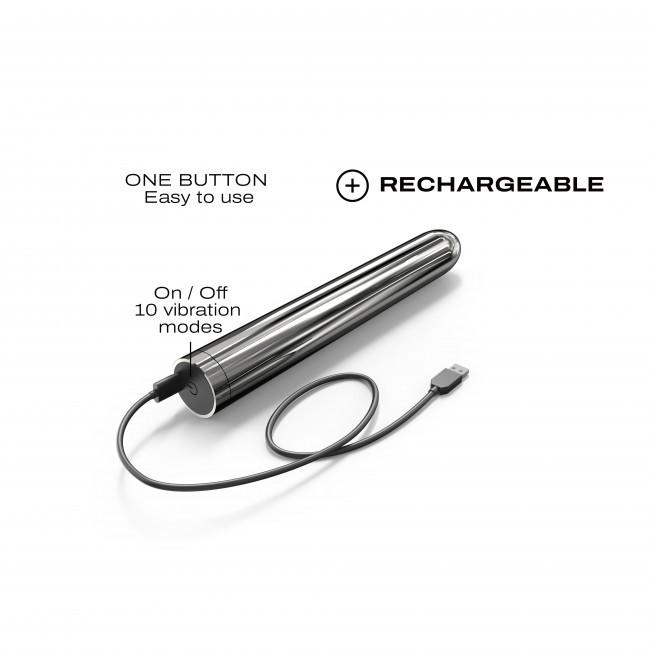 Vibromasseur Dorcel Silver Star 2.0 19 cm – Argent