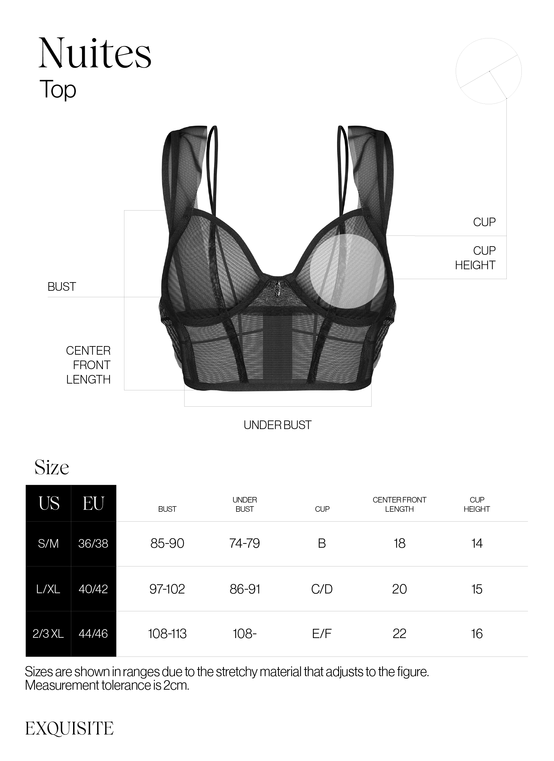 Nuites top - Noir – Image 8