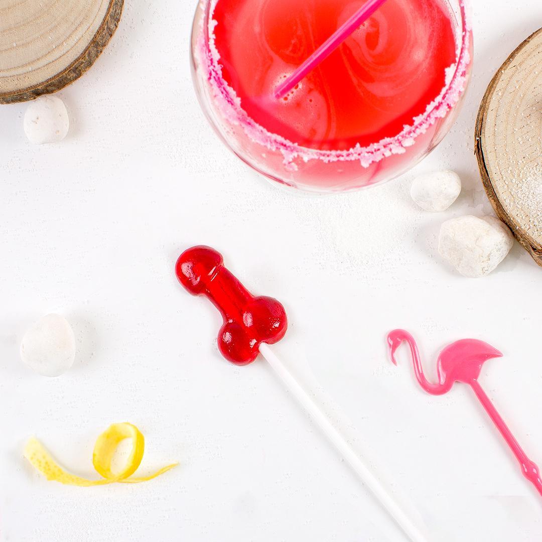 SUCETTE PÉNIS DAIQUIRI FRAISE AVEC ALCOOL – Image 5