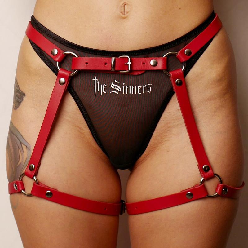 Harnais de Fesses Rouge – Image 2