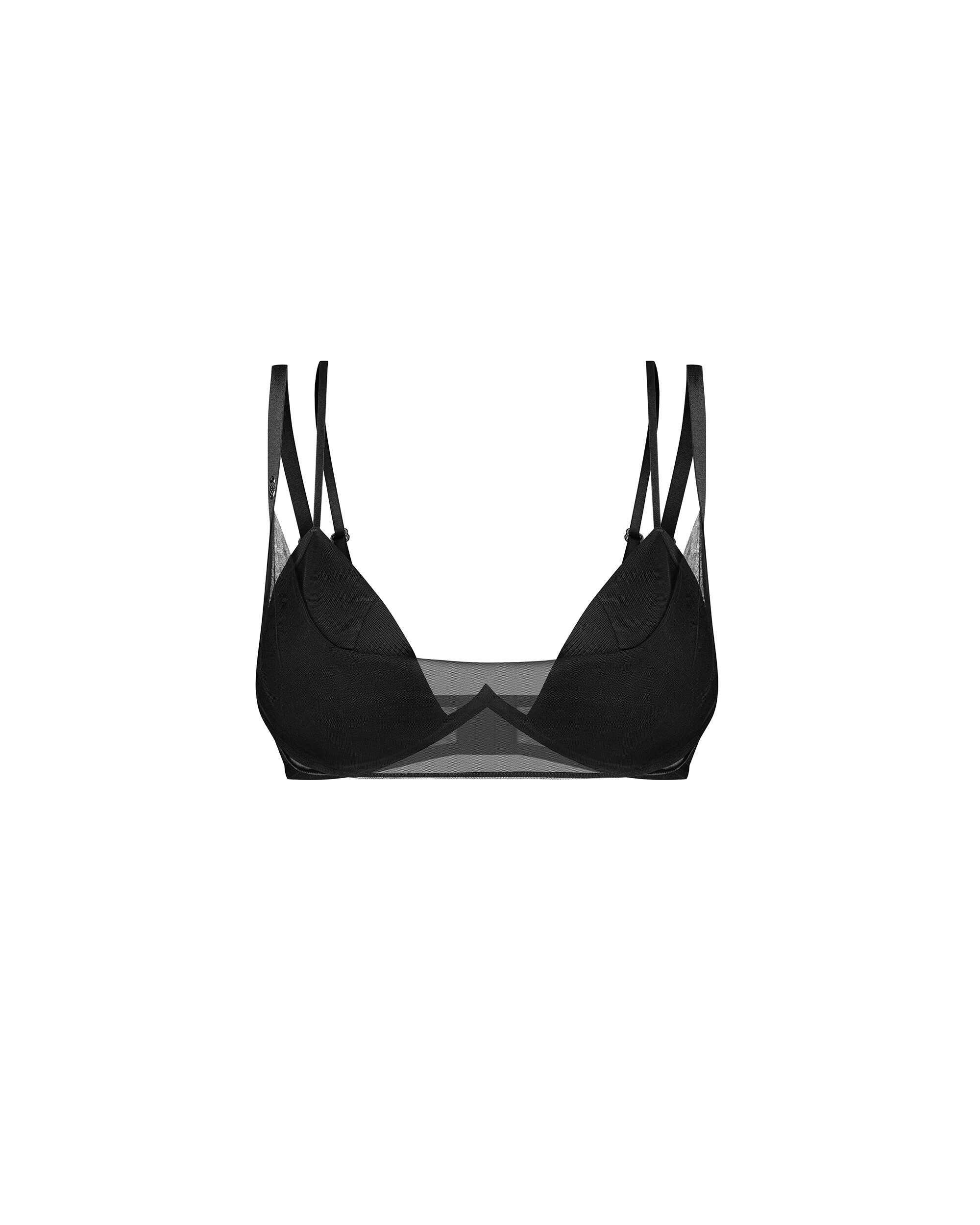 Sibilie soutien-gorge - Noir – Image 2