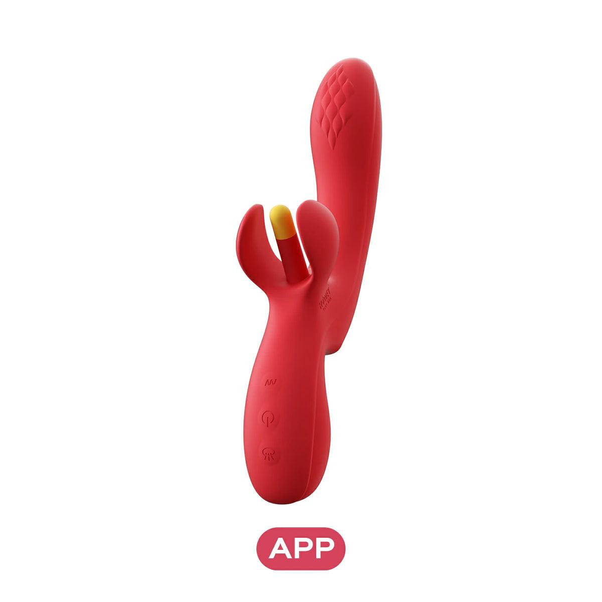 FORTEXA - Vibromasseur à doigt oscillant pour le citoris et le point G avec contrôle via une application – Image 2