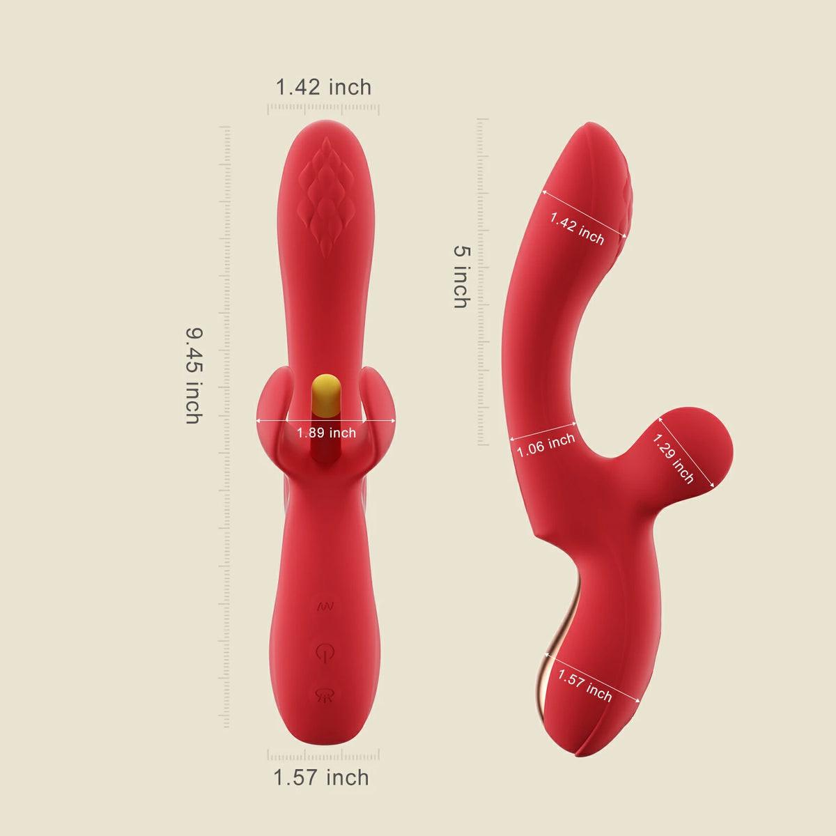 FORTEXA - Vibromasseur à doigt oscillant pour le citoris et le point G avec contrôle via une application – Image 7