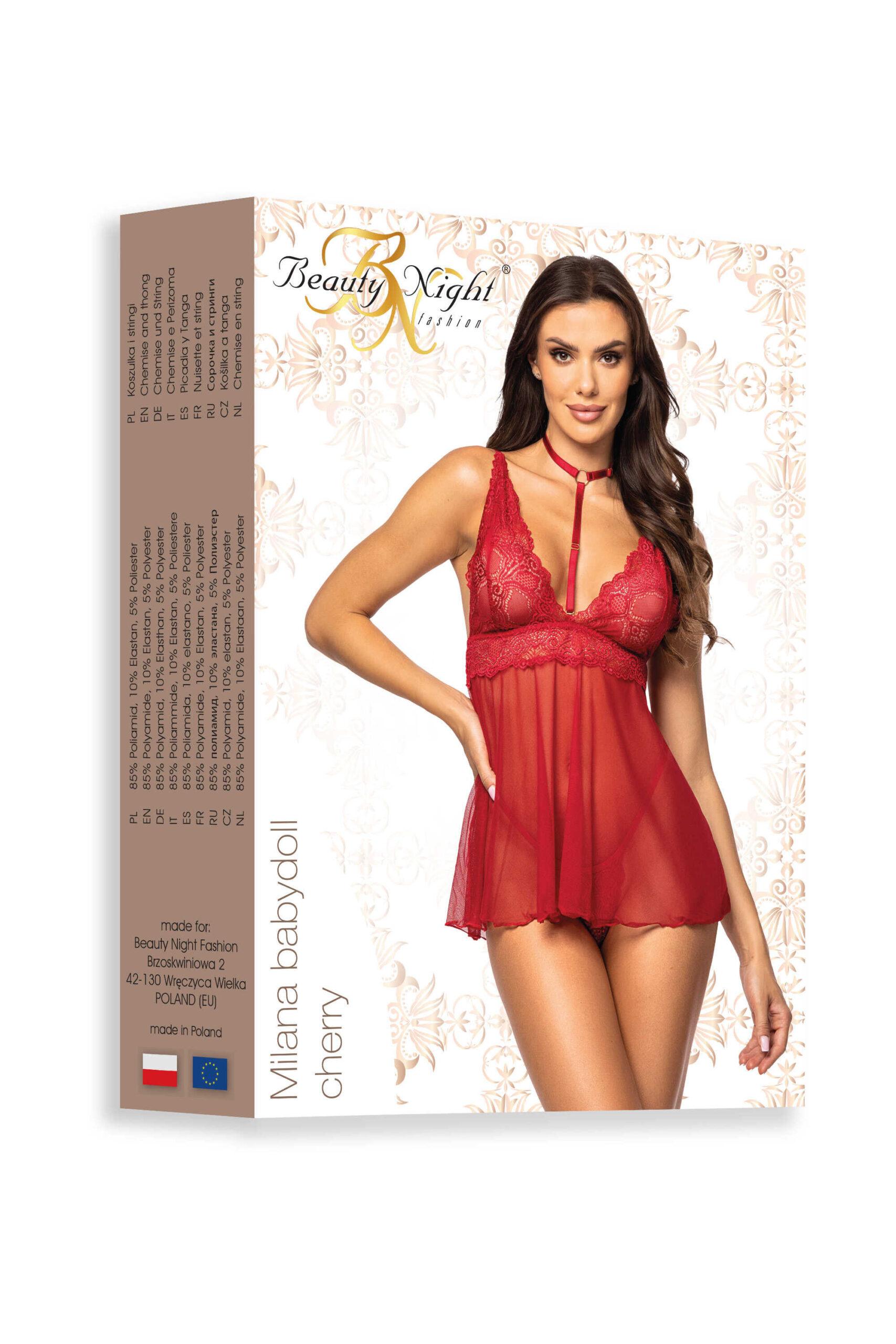 Milana babydoll - Cherry – Image 9