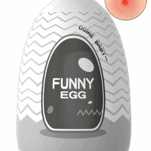 Gaine Masturbatrice Réutilisable FUNNY EGG – Design Réaliste Anus