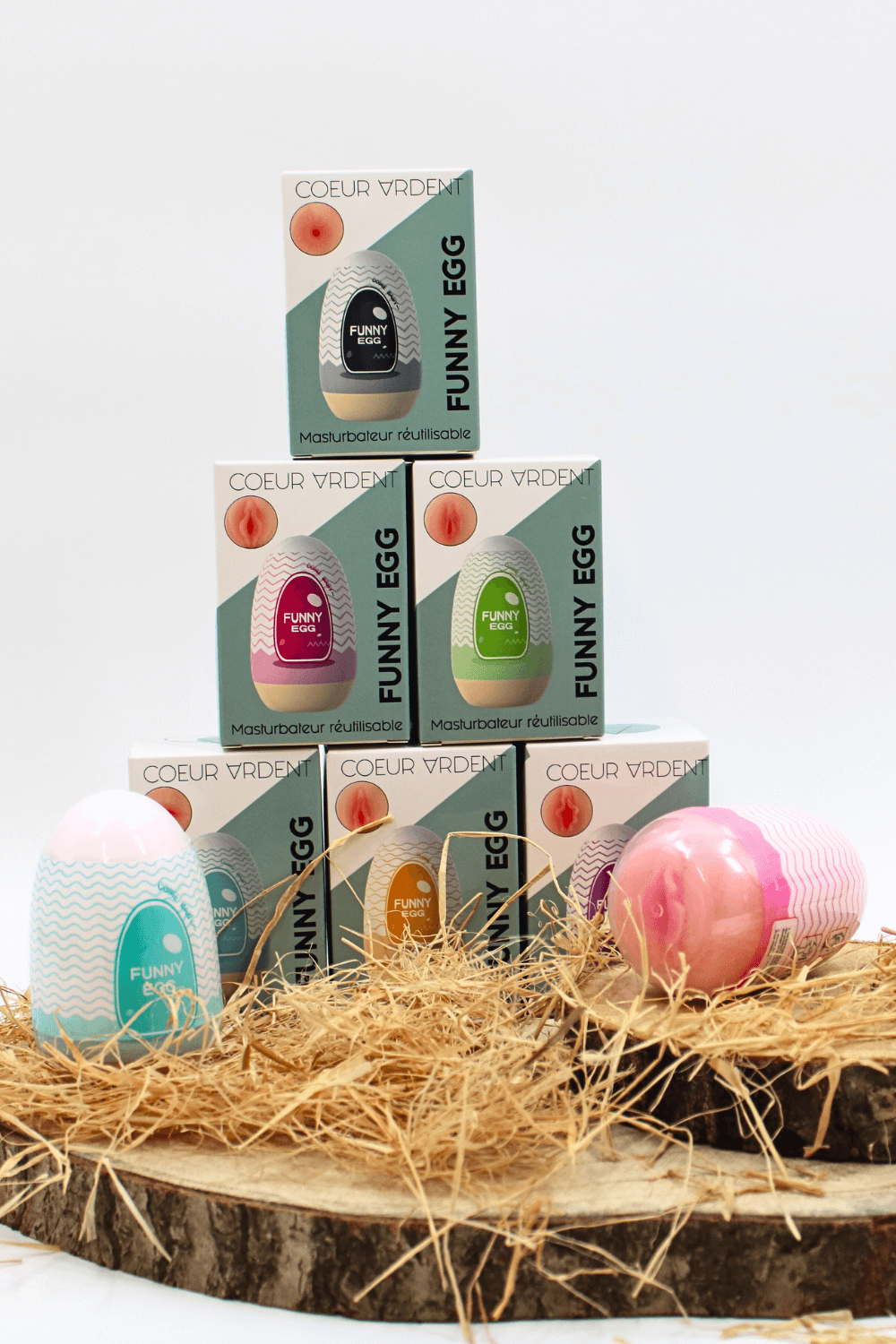 Gaine Masturbatrice Réutilisable FUNNY EGG – Design Réaliste Anus – Image 9